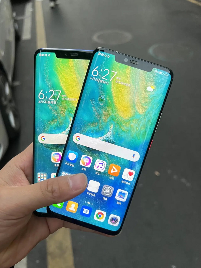 mate20和mate20pro图片