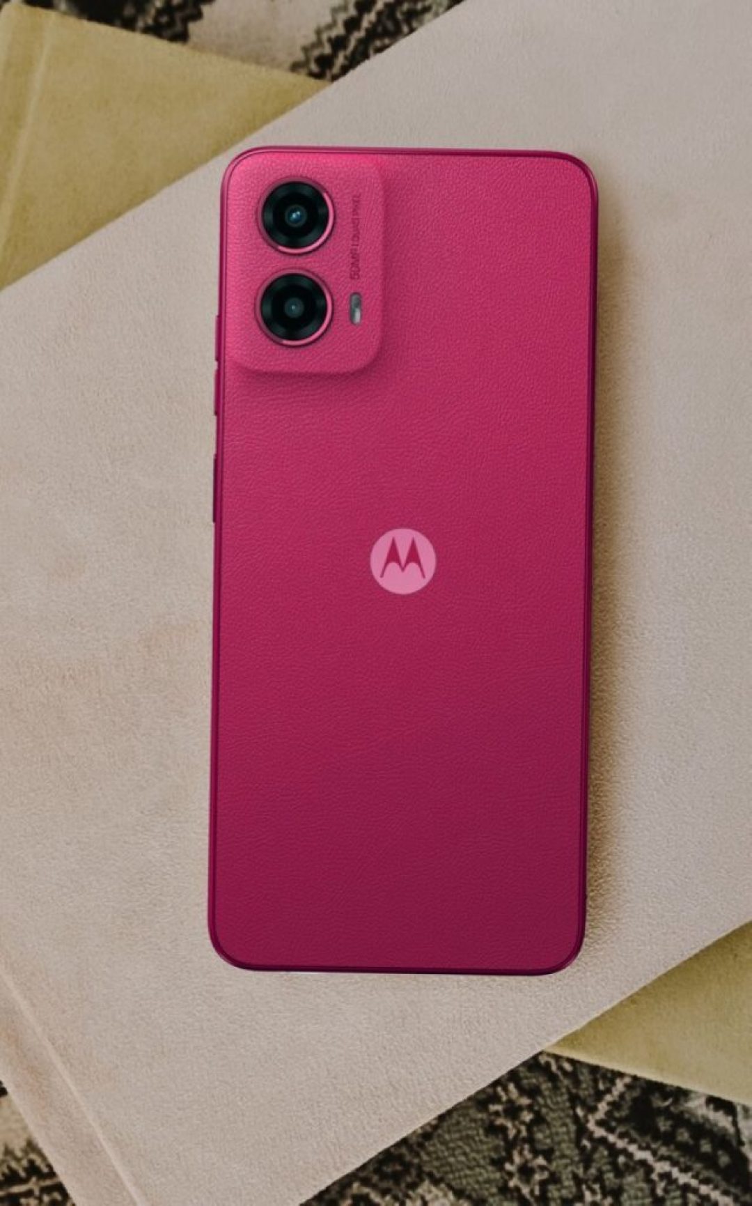 摩托罗拉发布 Moto G45 新机,高通骁龙 6s Gen 3、素皮材质、5000万主摄、大电池