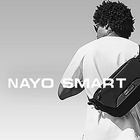 nayo smart 斜挎包，时尚实用亦可兼顾。