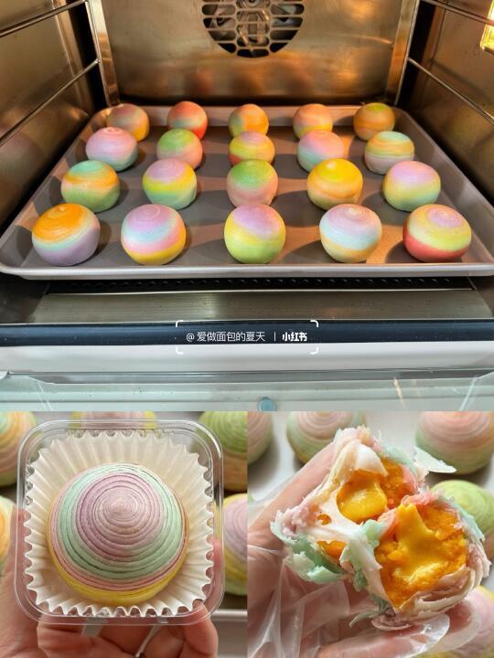 因为这个流心螺旋酥，我在小区🔥出了圈……