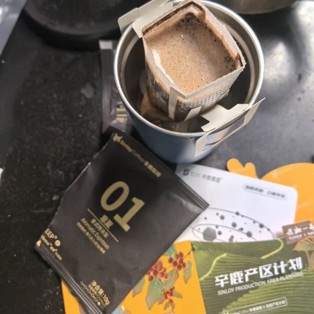 辛鹿01挂耳，浓香醇厚，不要太喜欢