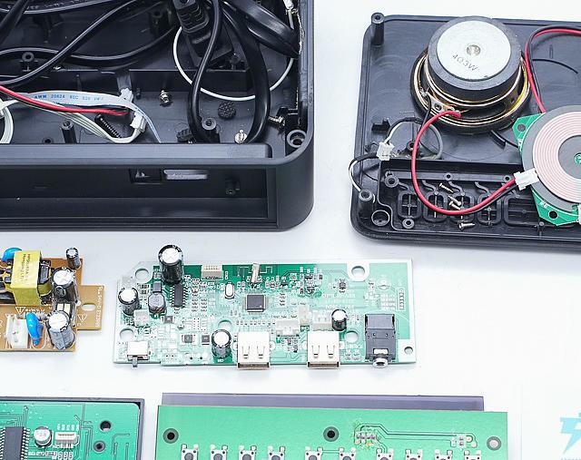 拆解报告：RCA多功能钟控收音机CW500BT