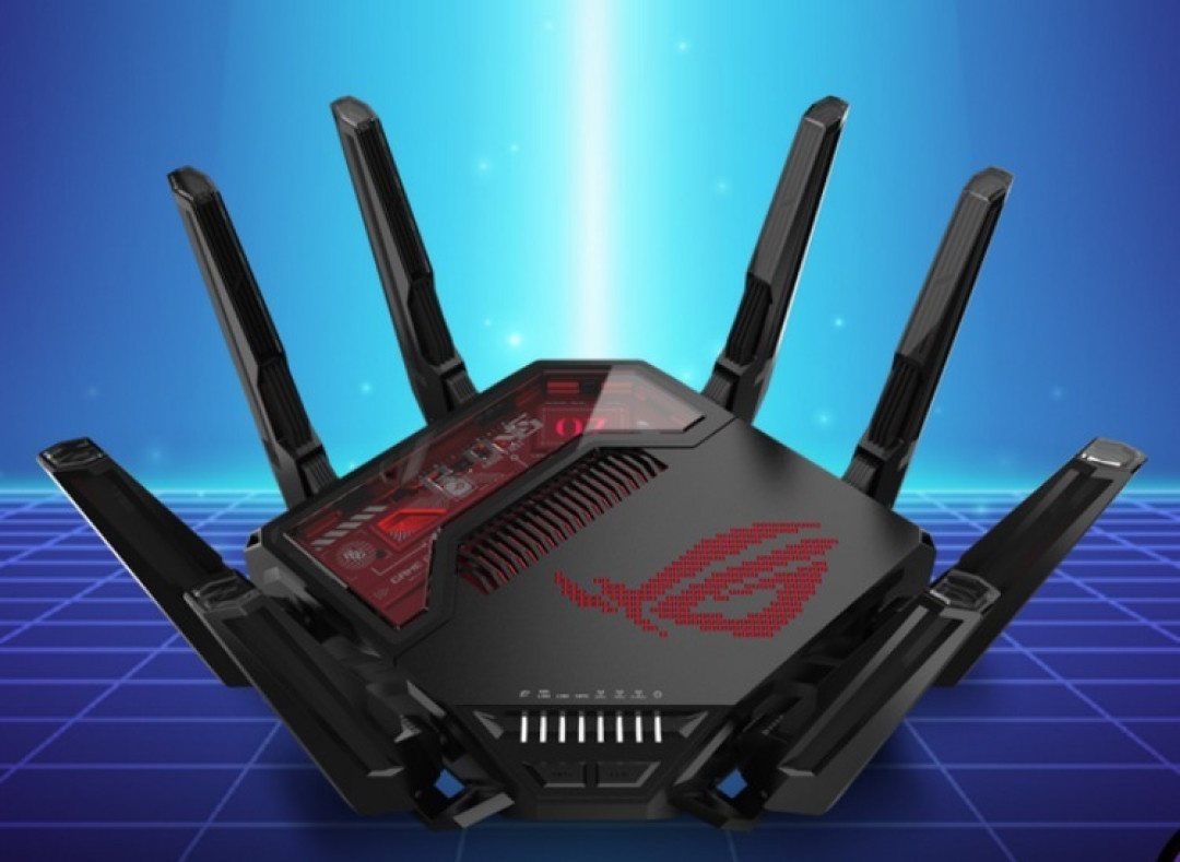华硕发布 ROG Rapture GT-BE19000 路由器,四频19000Mbps、双万兆+4x 2.5G千兆