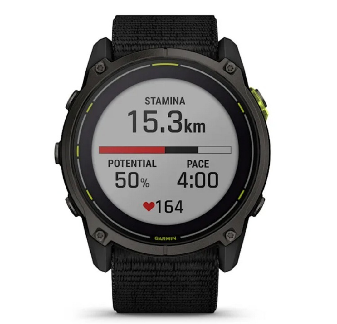 佳明 Garmin Enduro 3 智能手表，太阳能补电、1.4英寸MIP屏、超长续航、Elevate 5心率传感器