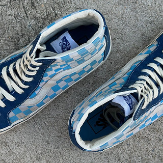 Vans SK8-Hi克莱因蓝棋盘格：青春活力与经典复古的完美融合