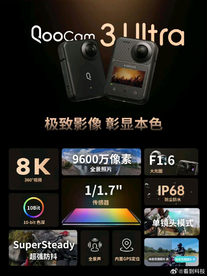看到科技运动相机