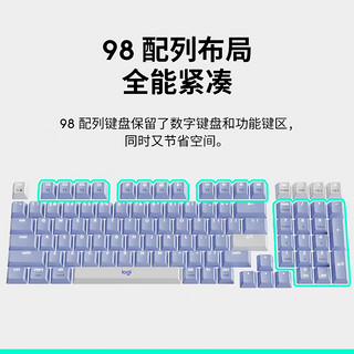 首发499元，自研一体缓震大中底：罗技琥珀系列 K98M AI客制化无线机械键盘上架