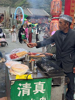 跑个川西小环线，这个牛肉串念念不忘