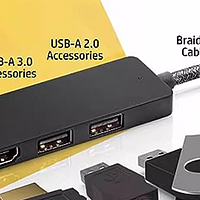 移动办公党迷你拓展神器 “惠普Elite USB-C Hub 扩充底座评测拆解报告” 小身材 大能量……爱了爱了