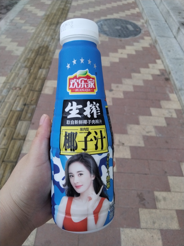 欢乐家椰子汁，椰香四溢的美味