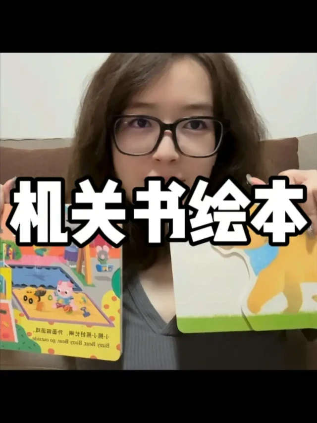 0-2岁绘本丨机关书 忙碌书
