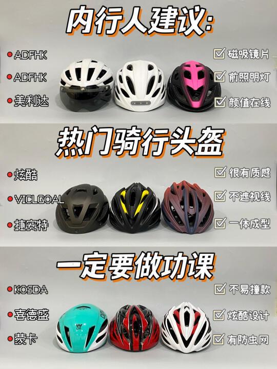 内行人建议：选新品骑行头盔一定要做功课