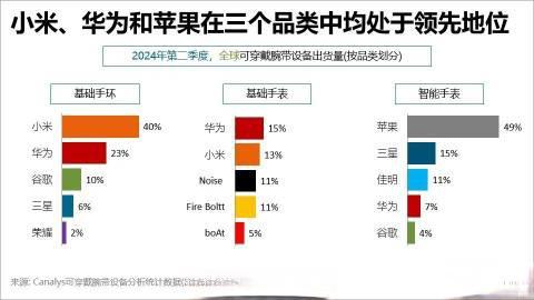 2024年Q2全球可穿戴腕带市场发展趋势分析