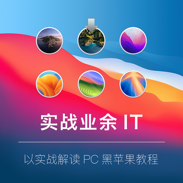 【实战业余IT】让你的PC吃上黑苹果（二）