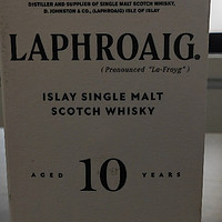 拉弗格（Laphroaig）10年单一麦芽700ml礼盒 苏格兰艾雷岛威士忌洋酒 