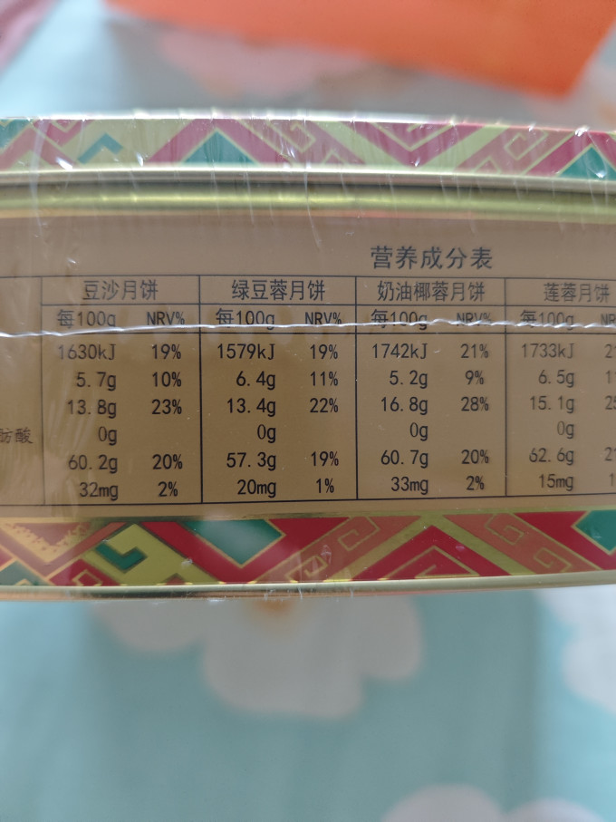 杏花楼月饼