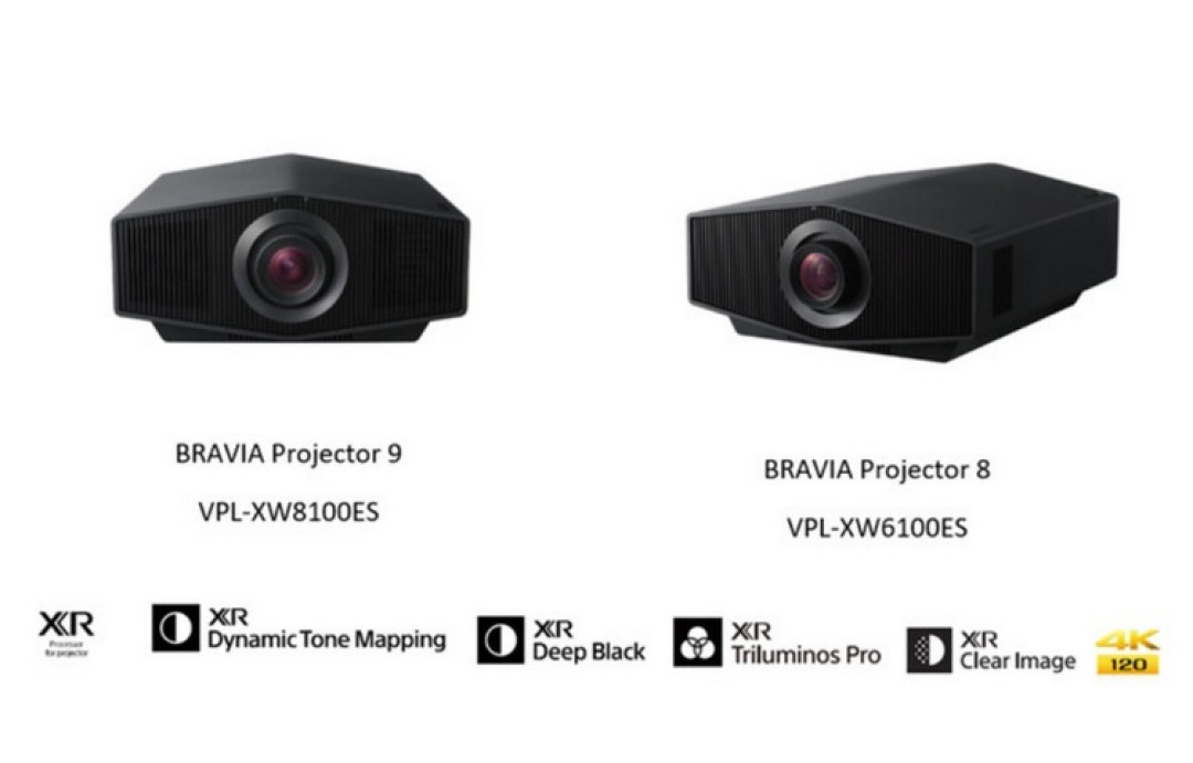 索尼发布 Bravia Projector 8/9 高端投影仪,原生4K、激光方案、Bravia XR 处理器