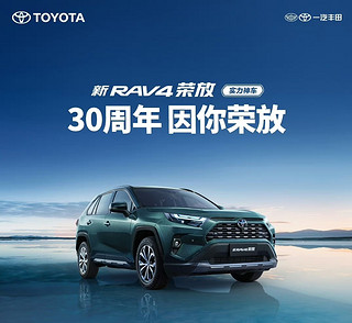 凉凉夜色为你思念成河！2024款丰田RAV4荣放上市，售16.98万元起