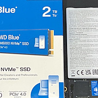 【体验】蓝盘家族新成员——WD BLUE SN5000上手