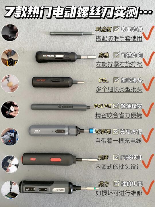别走弯路!新品电动螺丝刀做功课选对不选贵