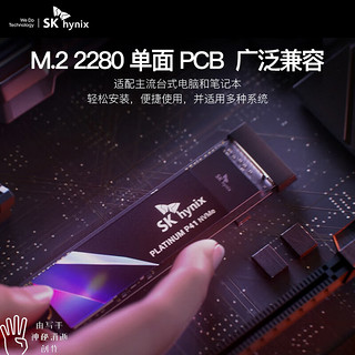 自研主控+原厂4D NAND，海力士旗舰级4.0固态P41 2T版高速传输不掉速，玩转黑悟空