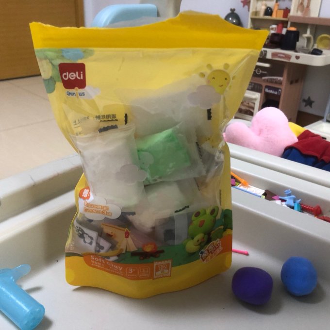 得力手工彩泥