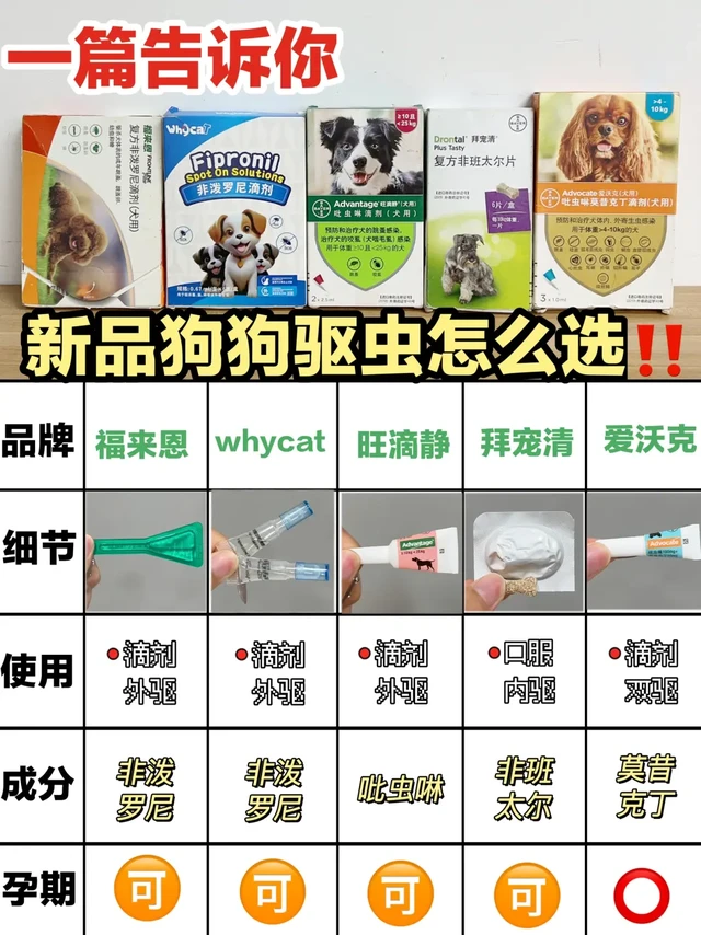 热门狗狗驱虫测评｜铲屎官直接照抄！