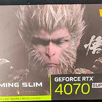 魔龙 GeForce RTX 4070 SUPER 12G GAMING SLIM WUKONG EDITION，游戏体验犹如悟空般飞速！