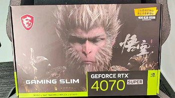 魔龙 GeForce RTX 4070 SUPER 12G GAMING SLIM WUKONG EDITION，游戏体验犹如悟空般飞速！