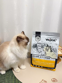 好物清单-猫咪发腮秘籍大公开！WhyCat冻干猫粮，让布偶宝贝秒变圆润小仙喵