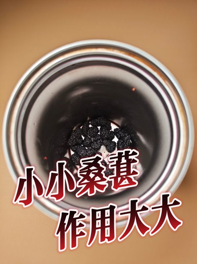 小小桑葚，作用大大