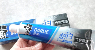 DARLIE好来【白鹿推荐】99%纯度小苏打超白密泡牙膏温和亮白去牙渍190g