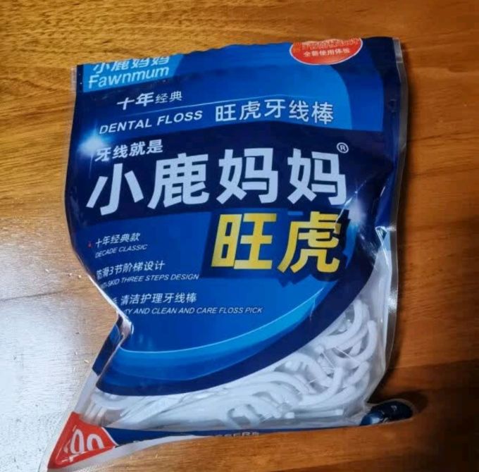 小鹿妈妈牙线棒,轻松搞定牙缝清洁!