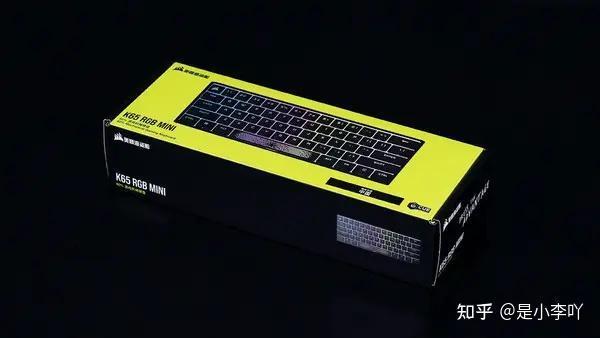 USCORSAIR美商海盗船K65 RGB迷你机械游戏键盘开箱使用评测