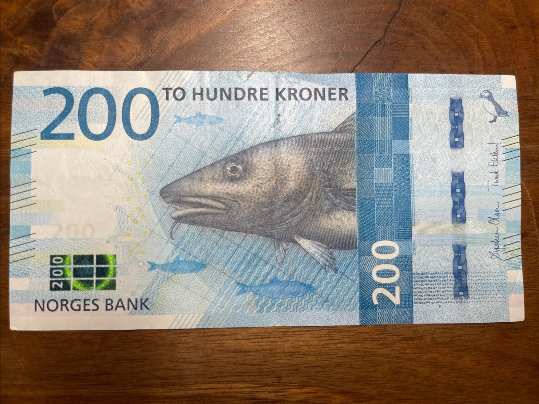 世界上最美的纸币挪威克朗3: 200克朗_什么值得买