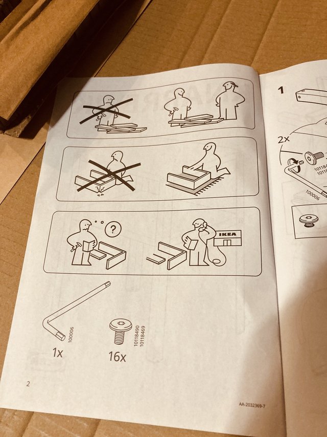 一次有趣的安装—— IKEA 宜家KNARREVIK科纳列维克收纳床边桌