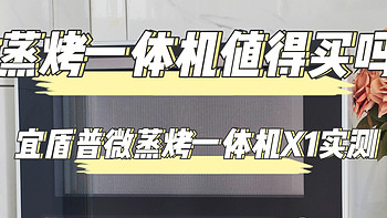 2024年微蒸烤一体机还值得买吗？两千多入手自带双风机+上下管独立控温的爆款宜盾普X1!