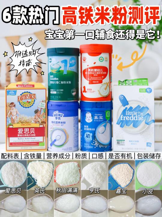 宝宝第一口高铁米粉怎么选？一篇看懂不踩雷