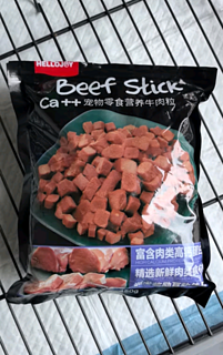 狗狗也爱吃的牛肉粒零食！