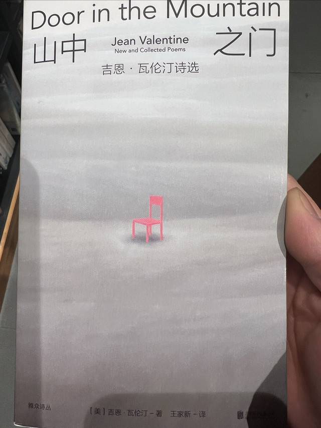 晚上床头放的一本书，吉恩·瓦伦汀诗选，《山中之门》