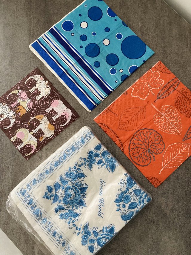 生活需要仪式感，多彩餐巾纸好看的不像话！