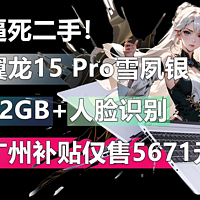 雪夙银版翼龙15 Pro 广州补贴仅售5671元