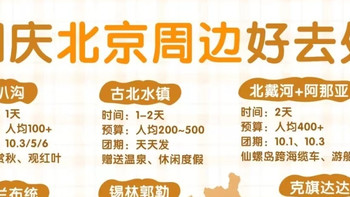 国庆北京周边游，这些小众景点你绝对不能错过！ 