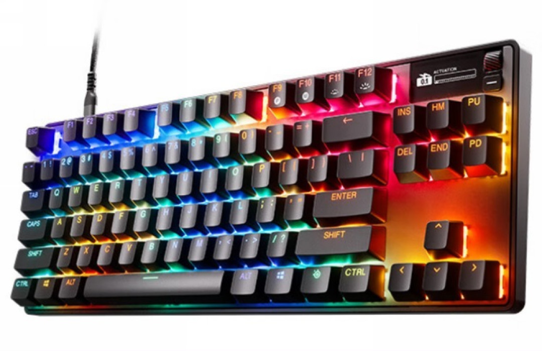 赛睿发布 Apex Pro Gen 3 TKL 系列游戏键盘,屏显、霍尔磁轴、防误触保护模式