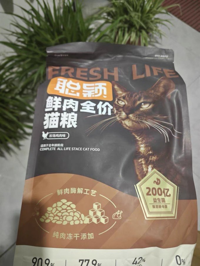 聪颖猫咪干粮