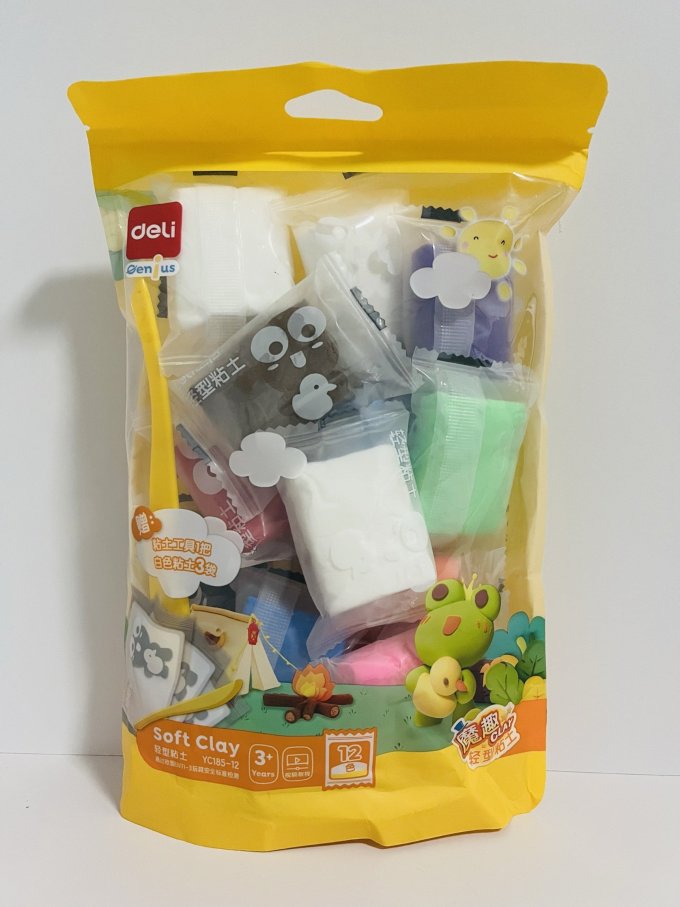 得力手工彩泥
