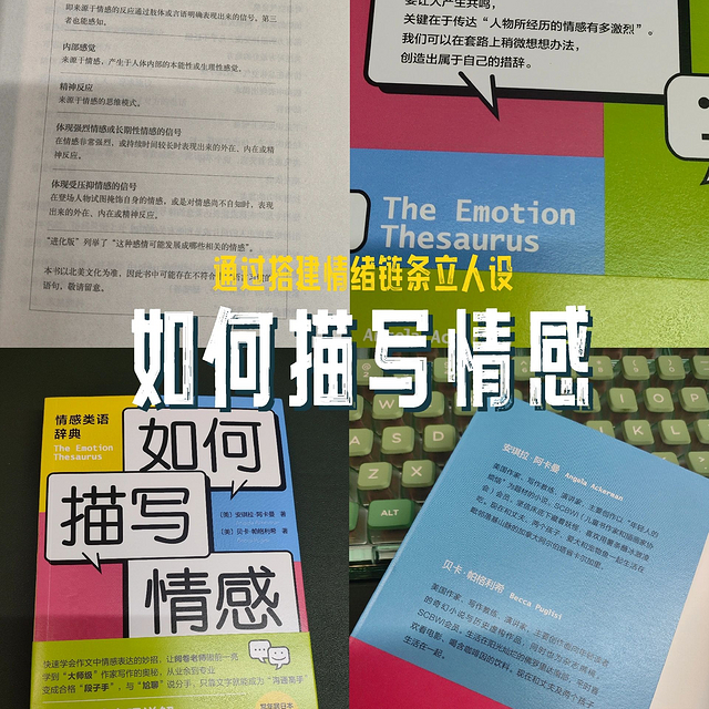 给角色搭建情绪链《如何描写情感》使用心得