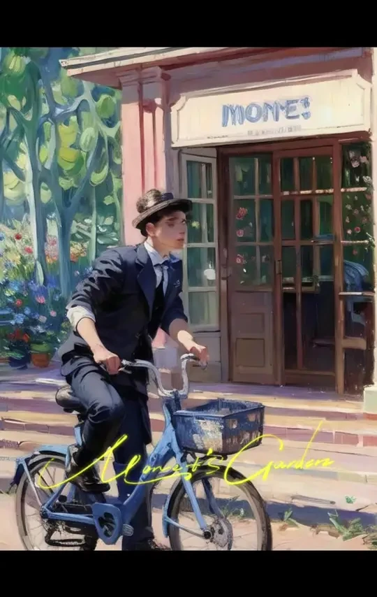 @王嘉尔 #一不小心掉进莫奈的画里