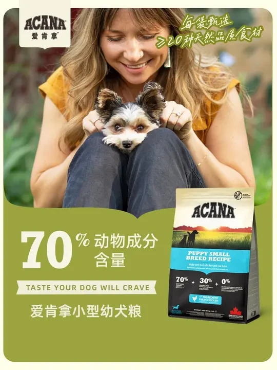 小型犬断奶后的第一口粮当然要选爱肯拿 #狗粮推荐 #养狗经验分享 #萌宠好物 #比熊