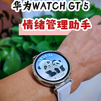 心情“蚌埠住了”？试试华为WATCH GT 5的情绪管理功能